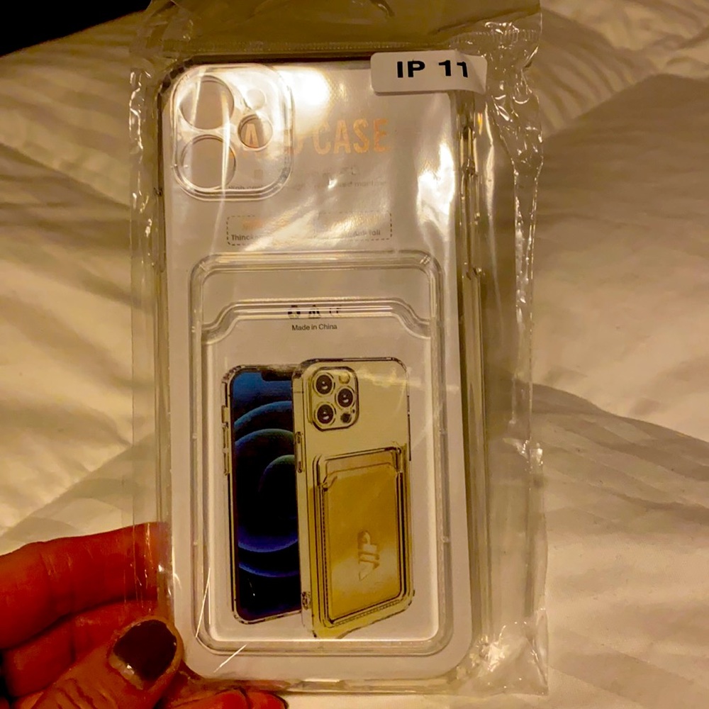 Clear plastic case